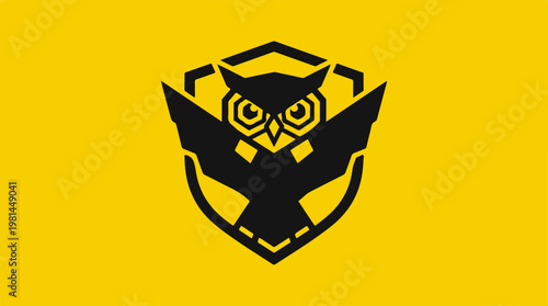 Owl Head Logo Design.