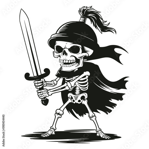 pirate with sword