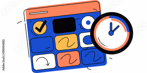 Checklist icon with a green checkmark symbolizing successful task completion and productivity. featuring done, completed, success with efficiency and