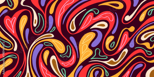 Photos Abstract fluid art illustration background