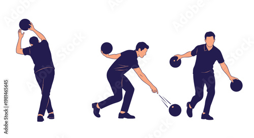 Bowler's Dynamic Sequence: From Backswing to Release, Capturing the Sport's Motion
