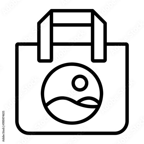 bag Line Icon