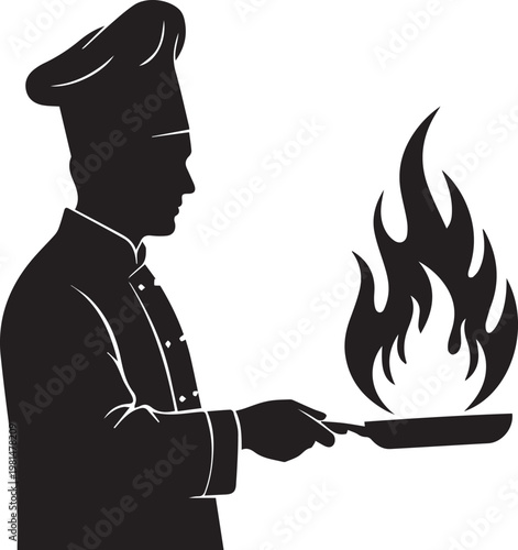 Father and son silhouette illustration, father's day concept, loving dad and child, family bond vector graphic.