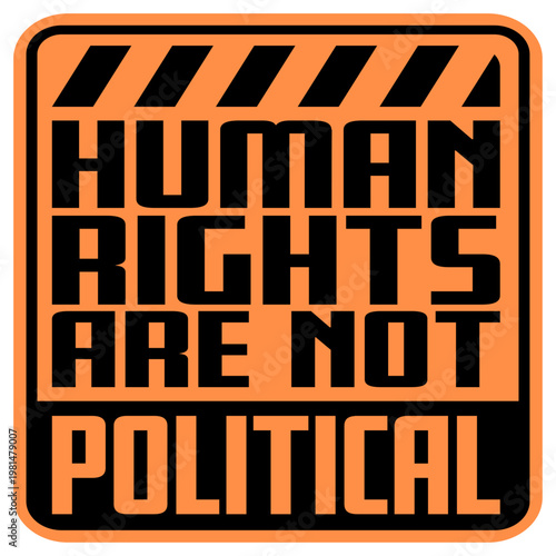 Human Rights Are Not Political – a bold, clear statement for activists, advocates and everyone who believes basic rights are non-negotiable. Powerful and unapologetic. A gift with a message.