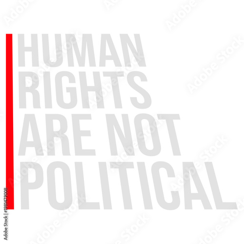 Human Rights Are Not Political – a bold, clear statement for activists, advocates and everyone who believes basic rights are non-negotiable. Powerful and unapologetic. A gift with a message.