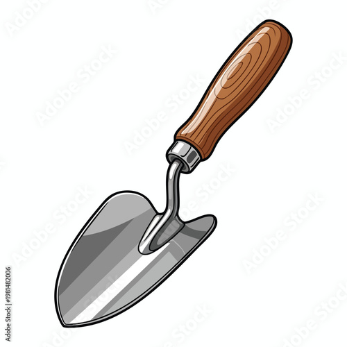 Wooden Handle Trowel for Gardening and Landscaping Projects