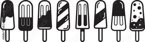 Vector illustration of various types of dice used in games Vector