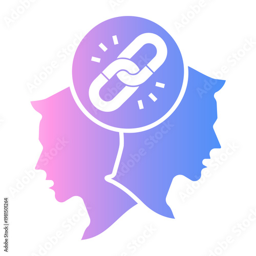 slavery Gradient icon