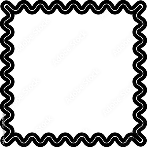 Geometric shapes bold line. Graphics design