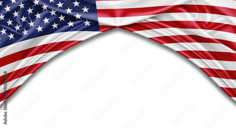 Fototapeta premium flag of united states of america