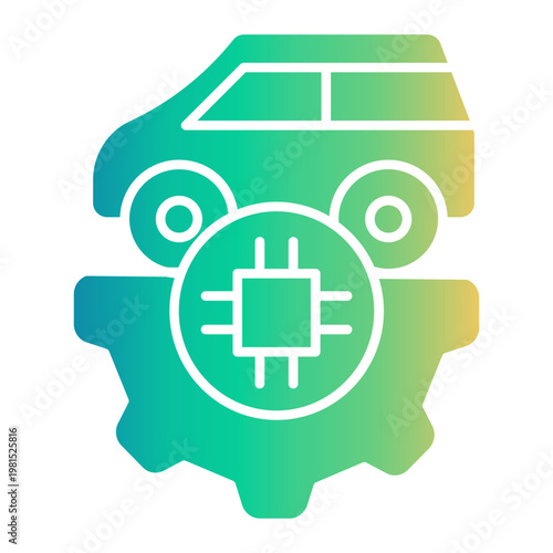 autonomous Gradient icon