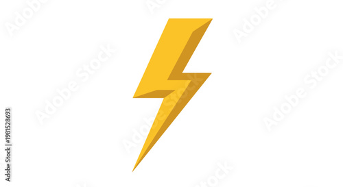 Free Download Yellow Lightning Bolt Icon, Symbol of Energy, Power, and Speed - GFXLoad