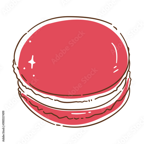 pink macaroon 