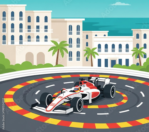 A busy highway leads toward the urban downtown skyline as cars travel through a cityscape of modern architecture and skyscrapers under a clear day sky