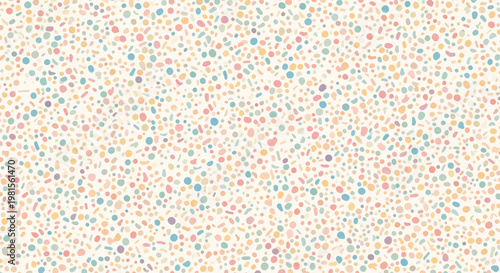 Pastel Terrazzo Pattern Background - Small Speckled Mosaic Texture