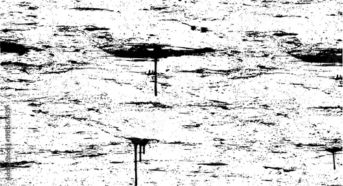 Grunge Texture Vector – Layered Paint Overlay Set