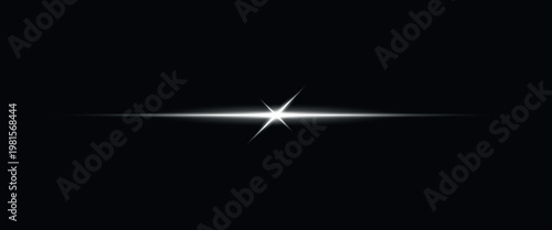 Bright starburst, overlay effect vector element