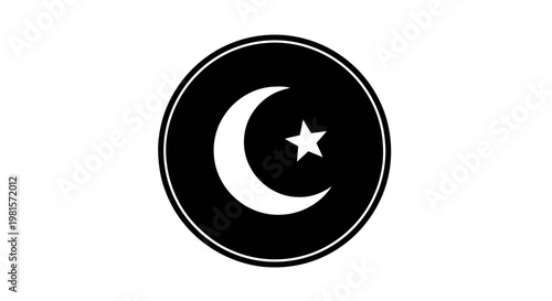 vector illustration of a font number 0