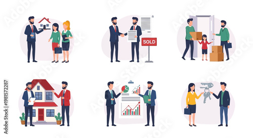 Real Estate Business: Buying, Selling, Renting Homes, Property Transactions