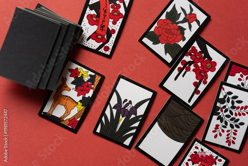 日本のカードゲーム　花札