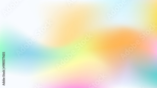Colorful abstract gradient background vector, desktop wallpaper