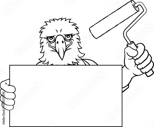 An eagle painter decorator ...