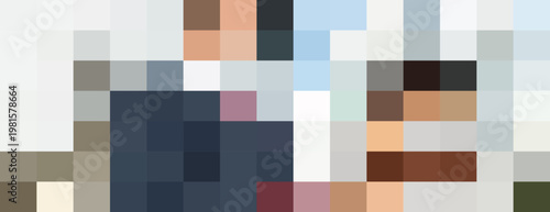 Professional handshake business agreement background vector