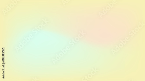 Soft pastel gradient design desktop wallpaper vector