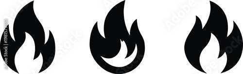 Fire icon vector set. Fire flame symbol. Flame icon collection.. Fire icon vector set. fire flame icon vector design symbol. Fire icon collection. Fire flame symbol. concept flame fire icon. Fire icon