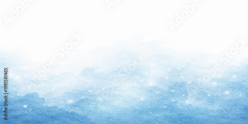 A beautiful clear blue sky background featuring white abstract clouds and bright sunlight in a summer atmosphere