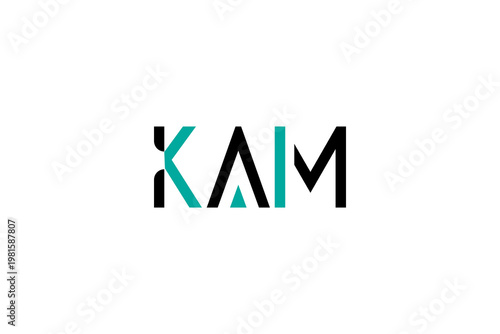 Free Download Displays the letters KAM stylized as a logo - GFXLoad
