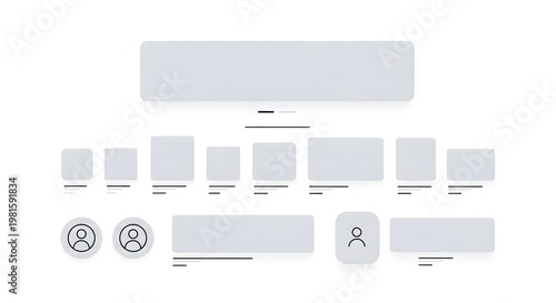 Mobile web ui ux design mockups responsive interface concepts for modern digital products