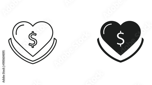 Financial decision confusion question euro icon