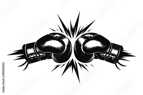 Boxing Gloves Clash
