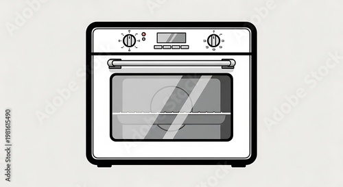 Oven Kitchen Appliance Cooking.