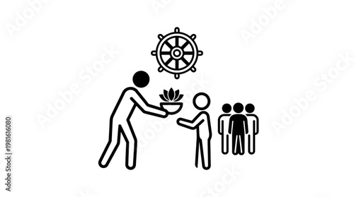 Sharing and Giving A Symbolic Representation