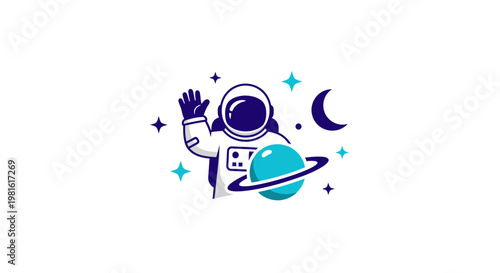 Astronaut in Space Suit.