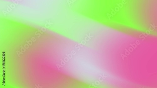 Abstract background with blurred green, pink, and white lights. Suitable for design projects, website backgrounds, and artistic collages.