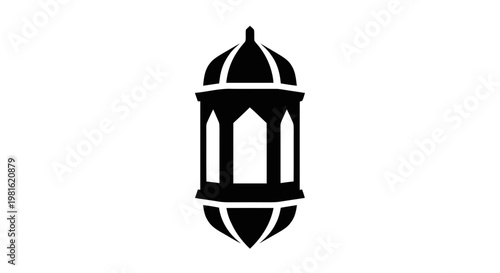 vector illustration of an ancient lamp