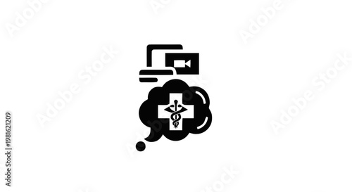 3d graphic of a stylish woman symbol made of many spheres