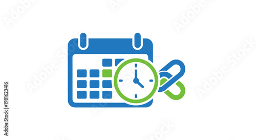Calendar Clock Schedule Time.