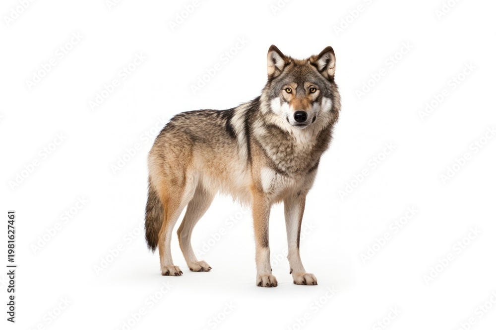 Fototapeta premium Wolf animal mammal coyote.