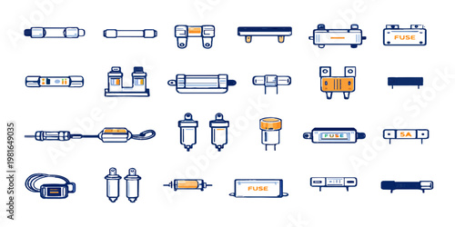 Comprehensive set of transportation icons featuring car, bus, train, ship, and airplane vector illustrations for various vehicle travel symbols