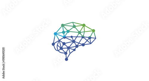 Neural Network Brain Concept, Artificial Intelligence and Machine Learning