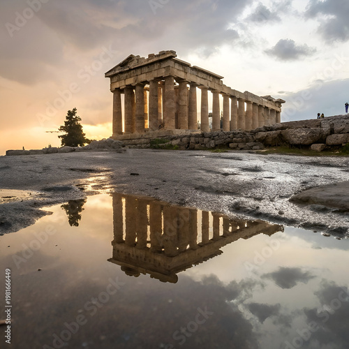 Ancient Hellenic Architectural Concept