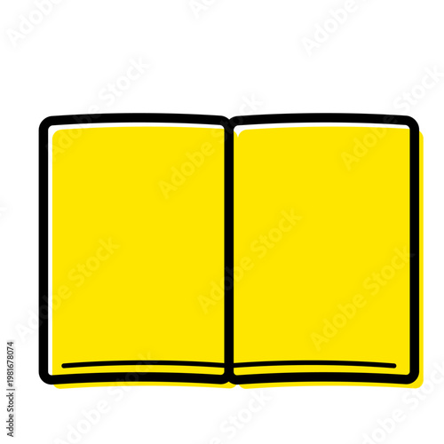 情報閲覧を示すオープンブックアイコン