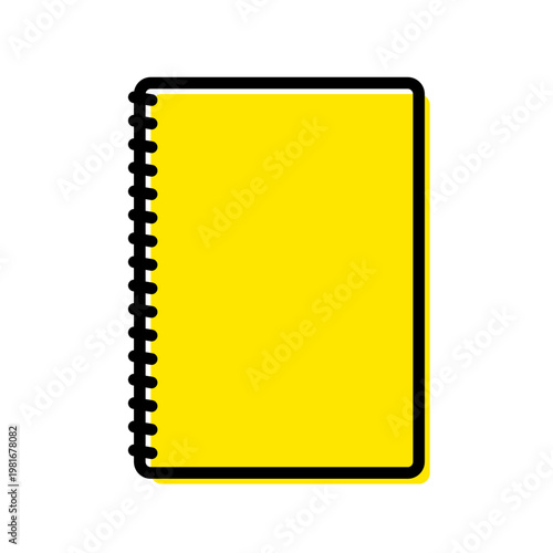 メモ帳のビジネス用アイコン素材