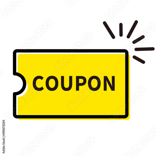 セールや割引に使えるクーポンアイコン