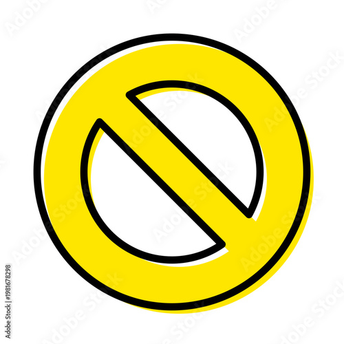 利用不可やNGを示す禁止サイン素材