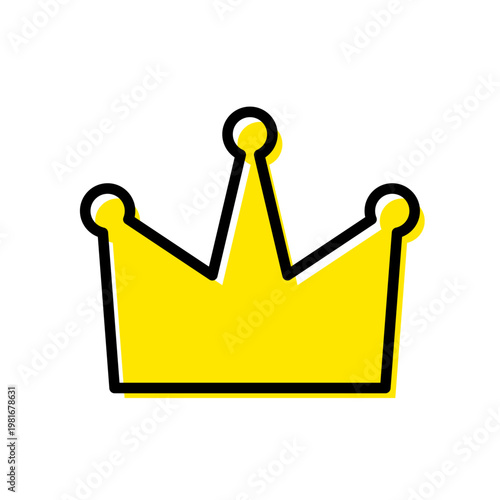 王冠 アイコン シンプル クラウン素材